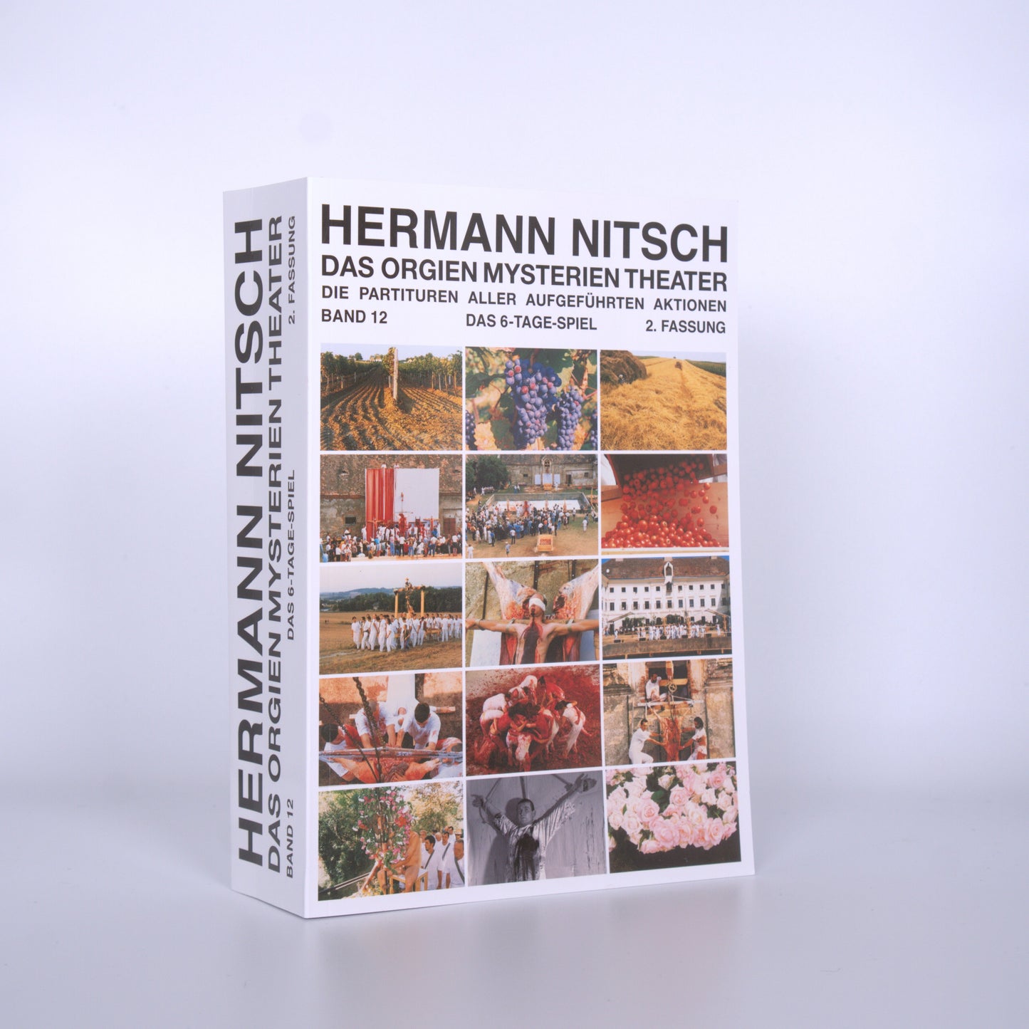 Hermann Nitsch. The Orgies Mysteries Theater, Scores of all performed actions, vol. 12 (German)