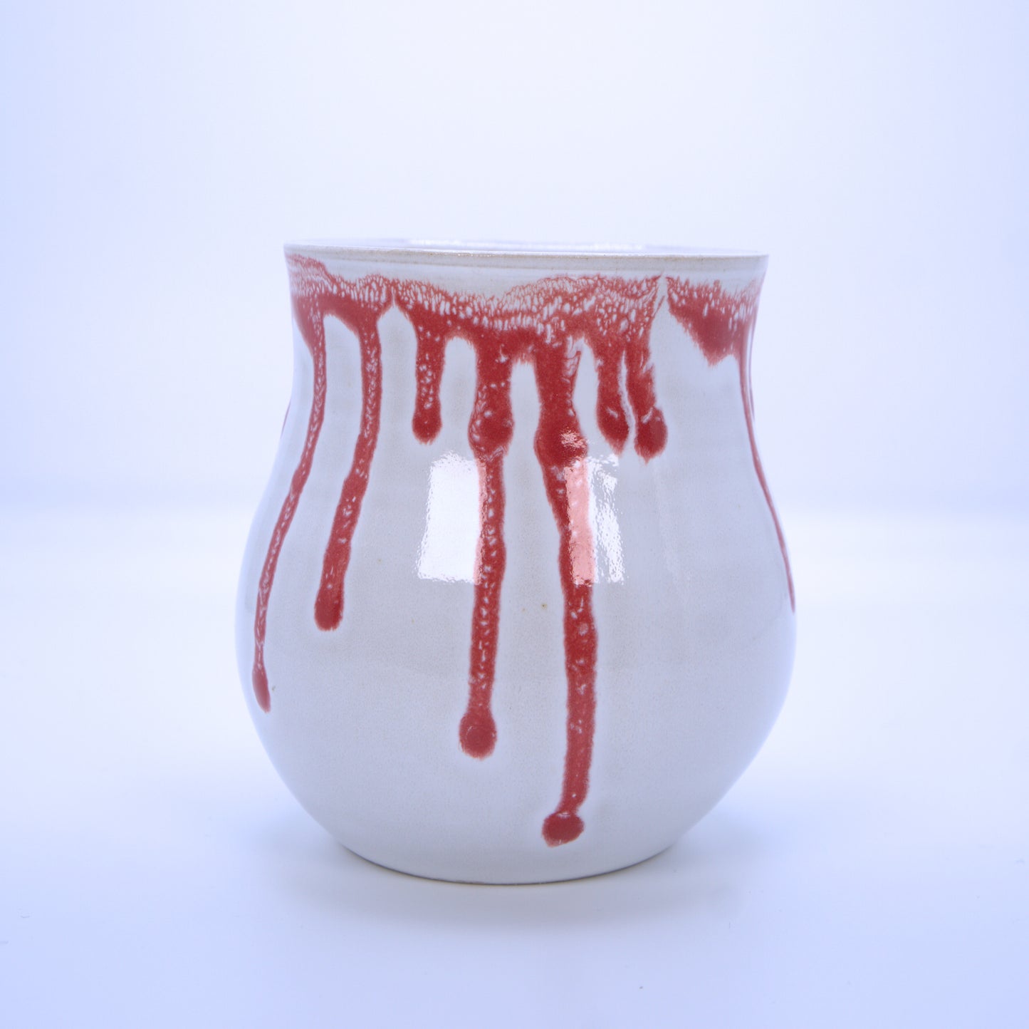 "Nitsch" Ceramic Mug (red)